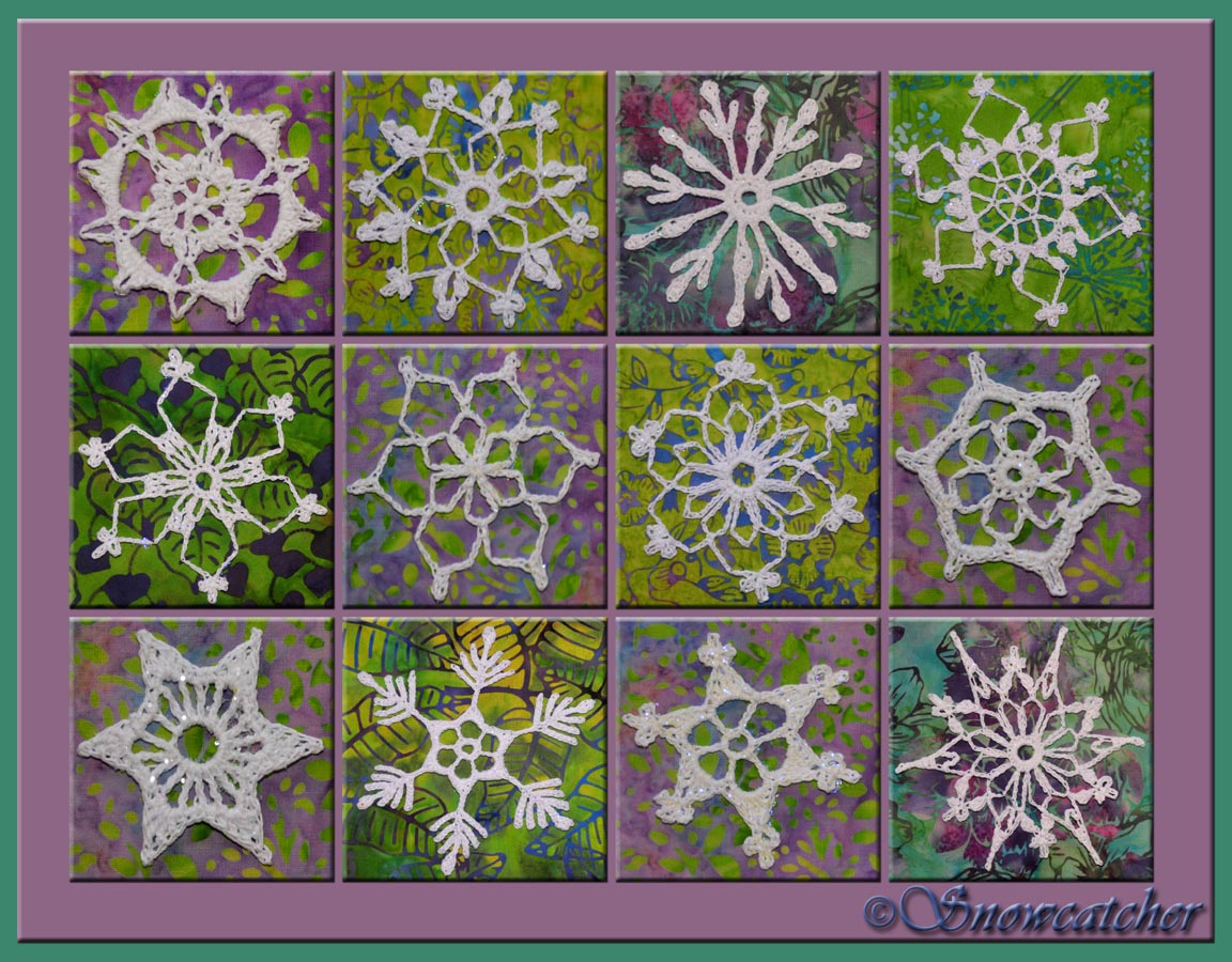 2009 Batik Snowflakes